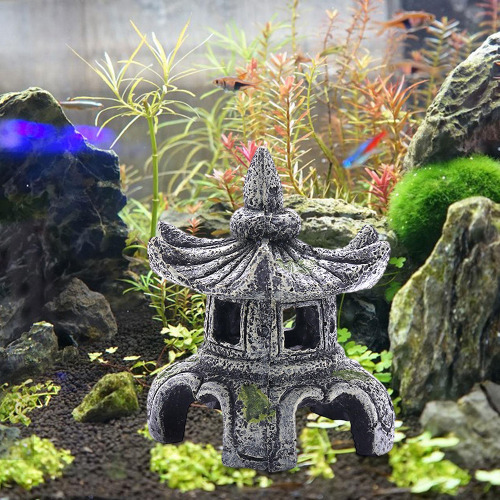 Marine Aquarium All In One - Adorno para acuario, accesorios para acuario,
