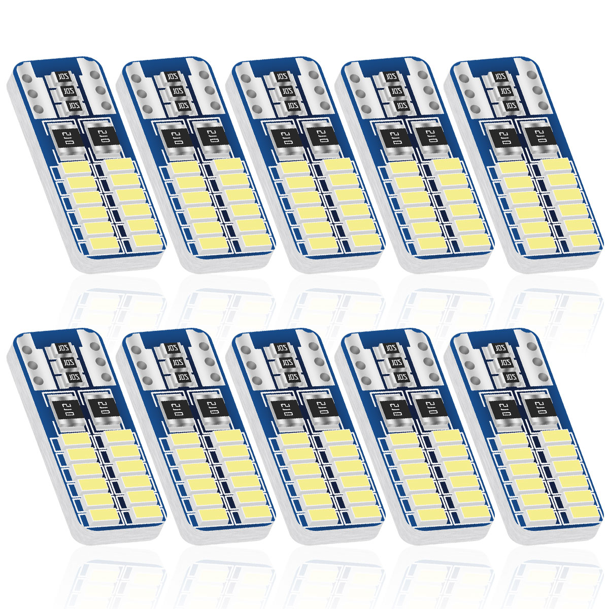 Actinic Blue Led - 2/6/10/20 piezas T10 W5W luz LED