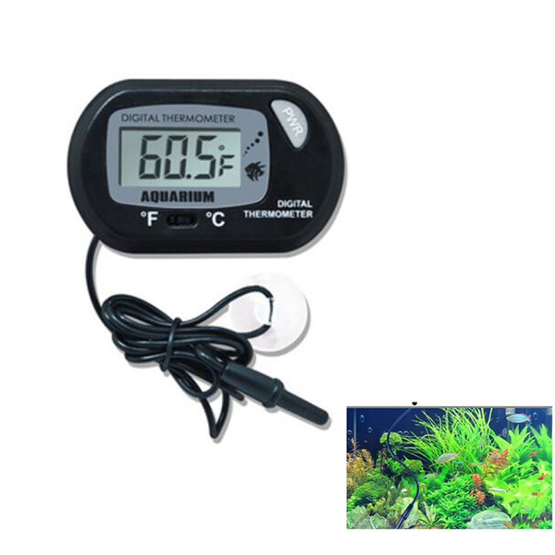 Marine Aquarium Hydrometer - Termómetro Digital LCD para tanque de