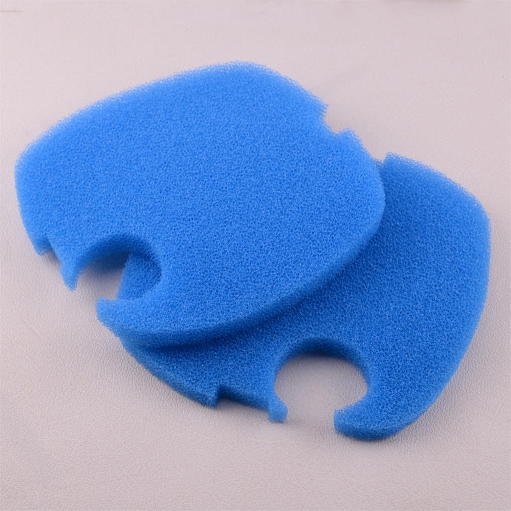 Marine Aquarium Kit - LETAOSK-almohadilla de filtro de acuario azul,