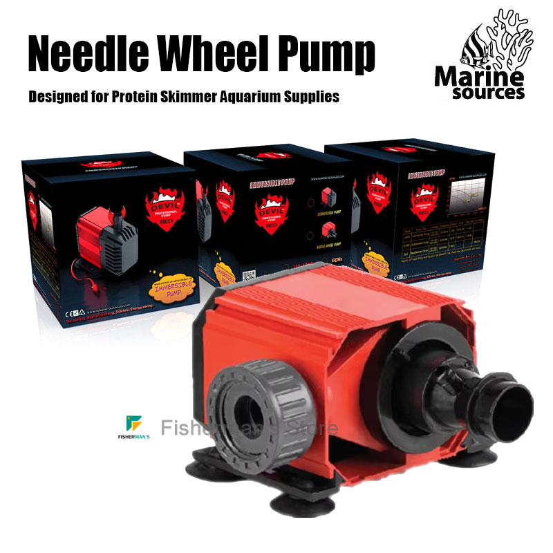 Marine Aquarium Protein Skimmer - Bomba de rueda de aguja Red