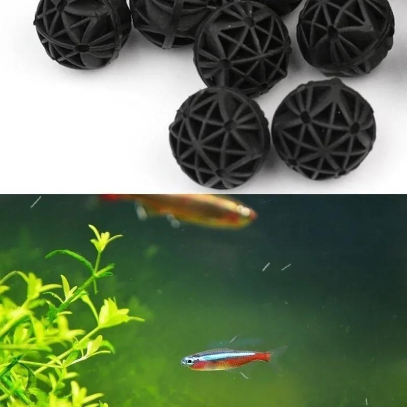 50 Piezas de Bolas de Filtro B - Aquarium Marine Filter reseña y precio