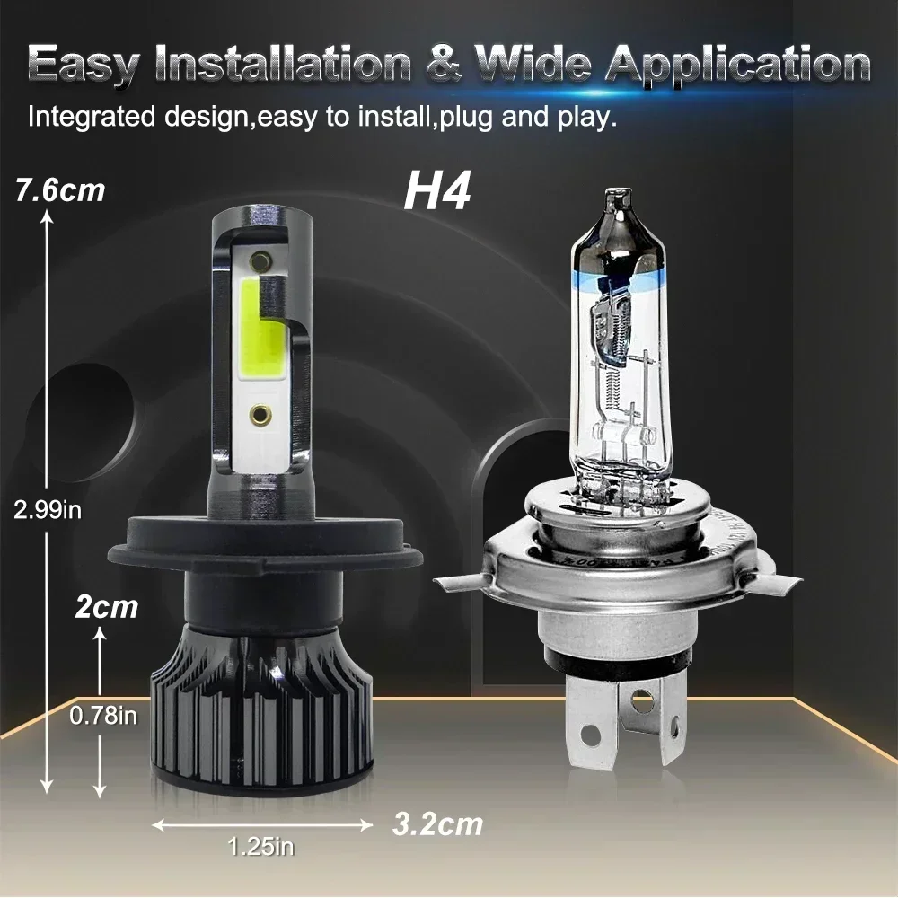 P1Car LED faro H4 H7 H1 H3 H8  - Actinic Blue Led reseña y precio