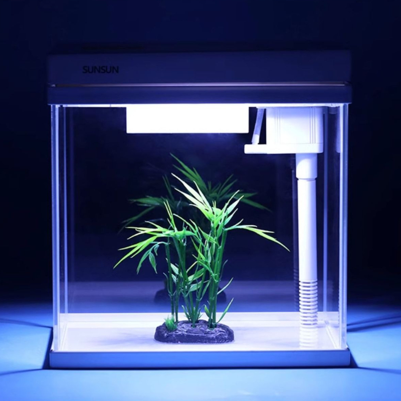Pecera de Vidrio para Escritor - Marine Aquarium All In One reseña y precio