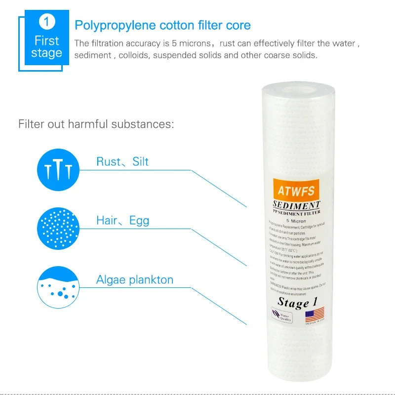 Filtro purificador de agua 5 m - Aquarium Marine Filter reseña y precio