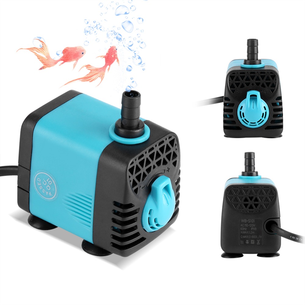 Filtro de bomba de agua sumerg - Aquarium Marine Filter reseña y precio