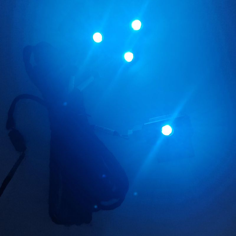 4 Uds LED Interior del coche a - Actinic Blue Led reseña y precio