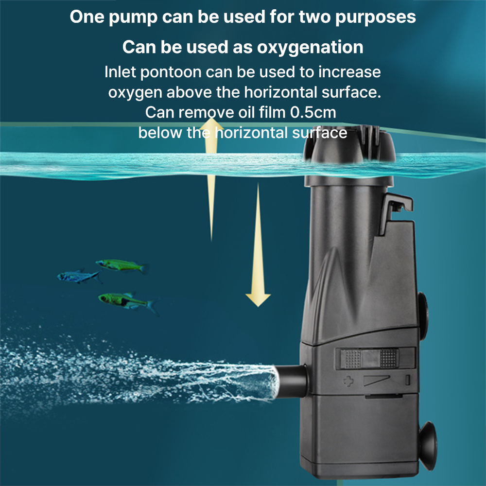 Nuevo filtro de aceite para su - Marine Aquarium Protein Skimmer reseña y precio