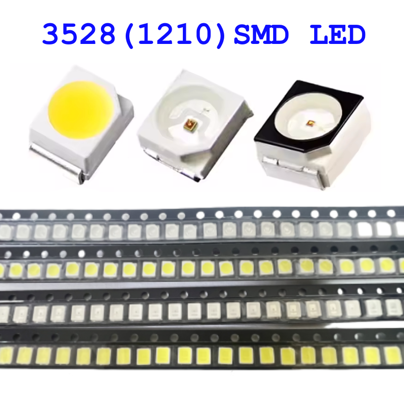 100/2000 Piezas/Lote 3528 1210 - Actinic Blue Led reseña y precio