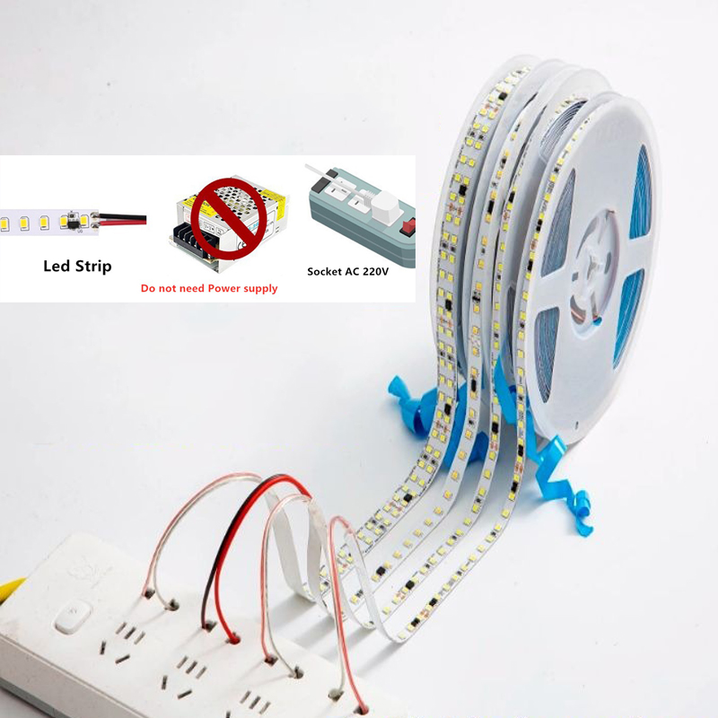 Tira de luces LED AC 220V 2835 - Actinic Blue Led reseña y precio