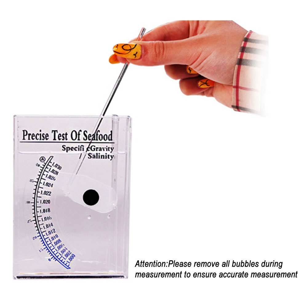 Medidor de Salinidad para Acui - Marine Aquarium Hydrometer reseña y precio