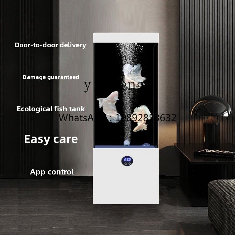 Acuario vertical LYY para pece - Marine Aquarium Kit reseña y precio