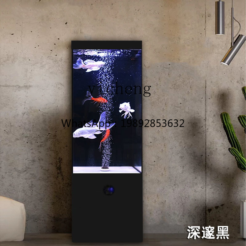 Acuario vertical LYY para pece - Marine Aquarium Kit reseña y precio