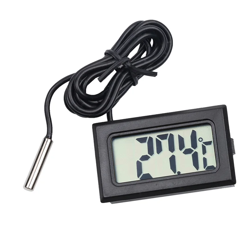 Termómetro Digital para coche, - Marine Aquarium Hydrometer reseña y precio