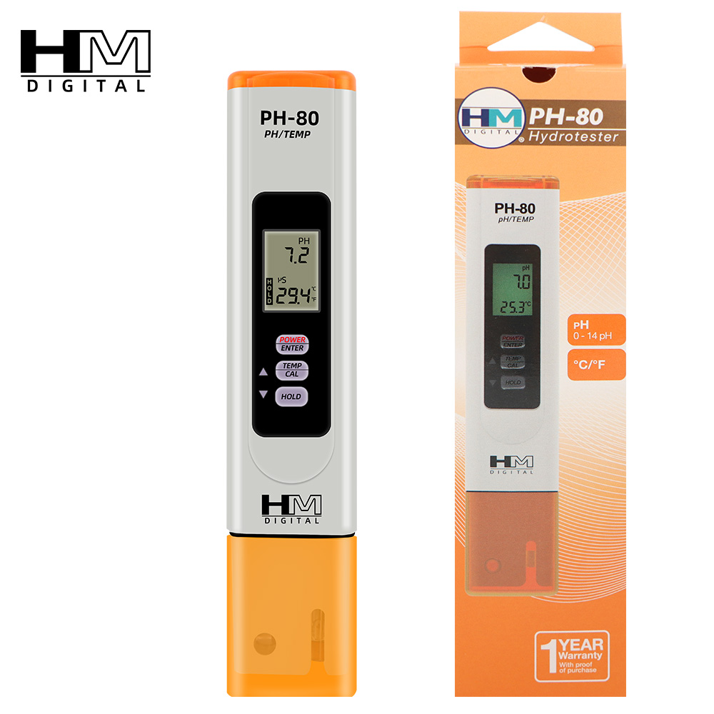 Medidor de pH Digital HM PH-80 - Marine Aquarium Hydrometer reseña y precio